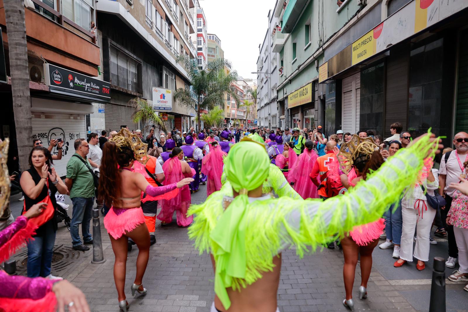 El encuentro carnavalero de comparsas, en imágenes