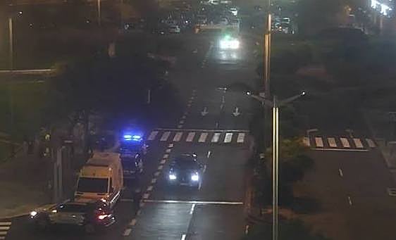 Imágenes de la detención.