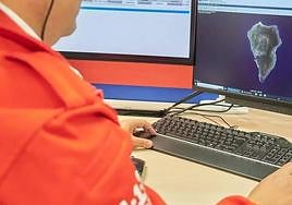 Sala operativa del 112 Canarias.