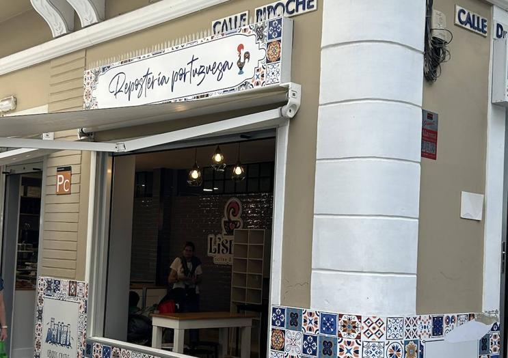 Pastelería portuguesa en la calle Ripoche.