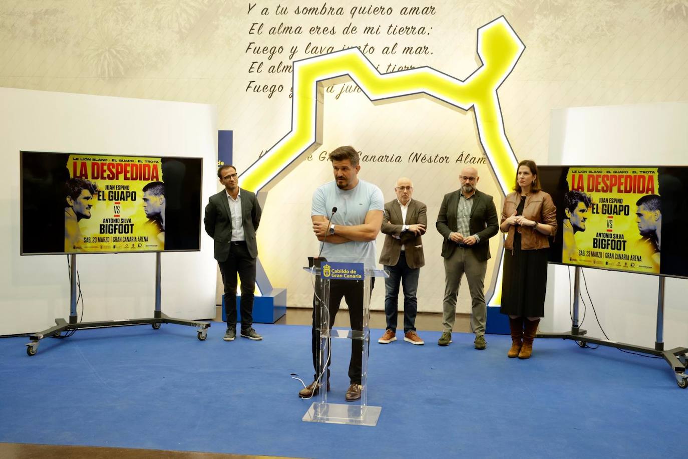 El acto de despedida de Juan Espino, en imágenes