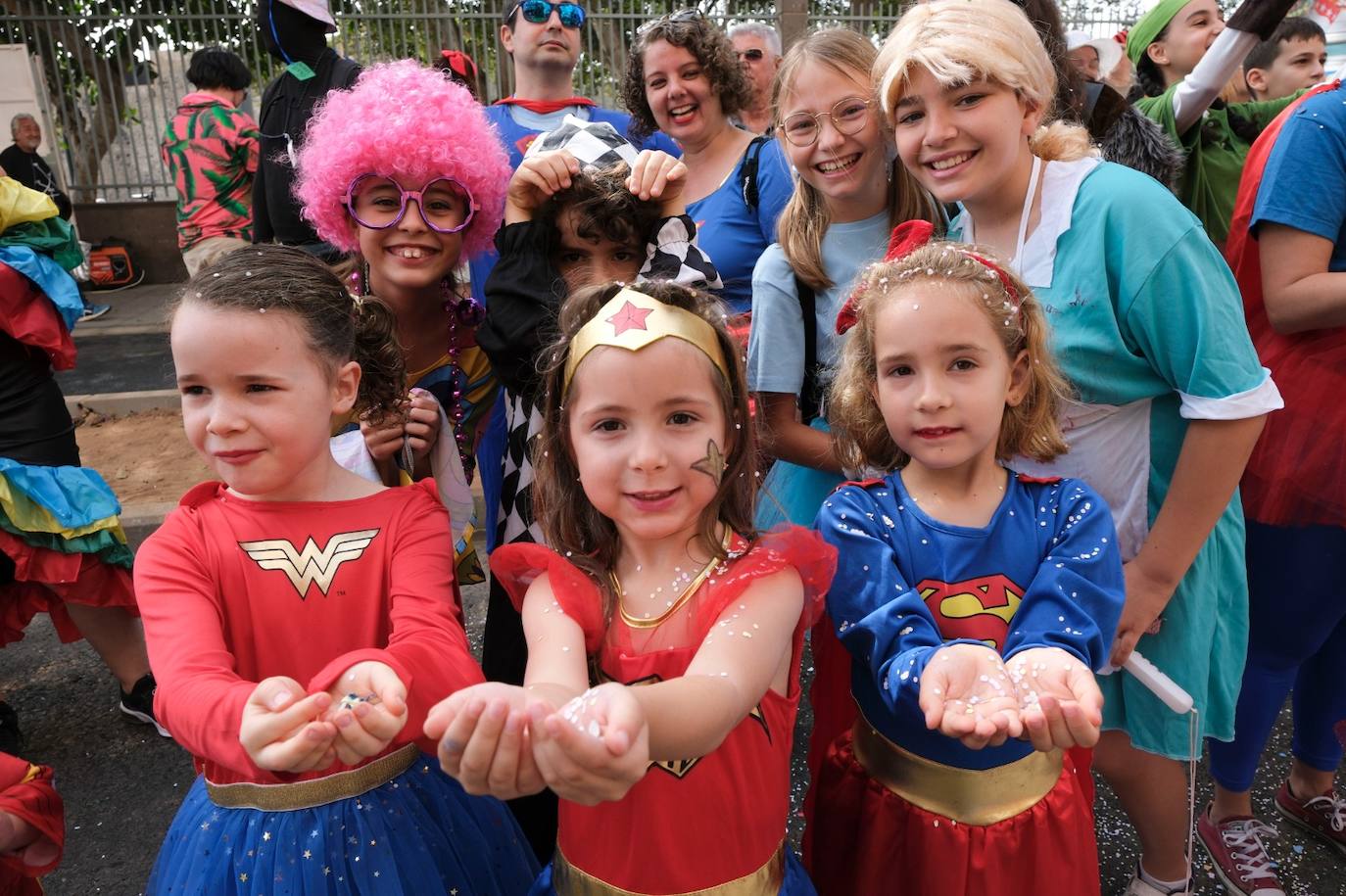 El Puerto se llena de mascaritas el martes de carnaval