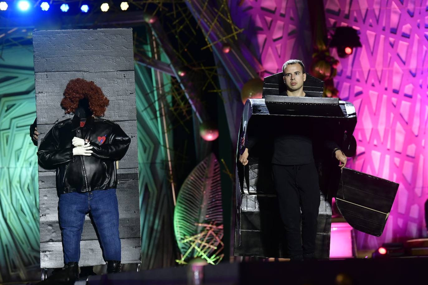 El carnaval de integración reparte ilusión en el escenario del Puerto