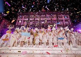 Presentación de candidatos y candidatas para las galas.