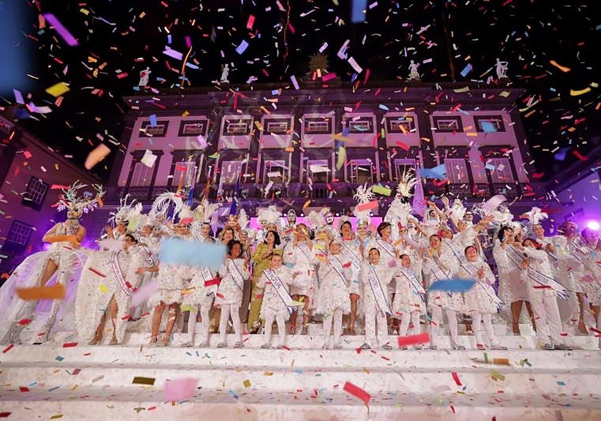 Presentación de candidatos y candidatas para las galas.