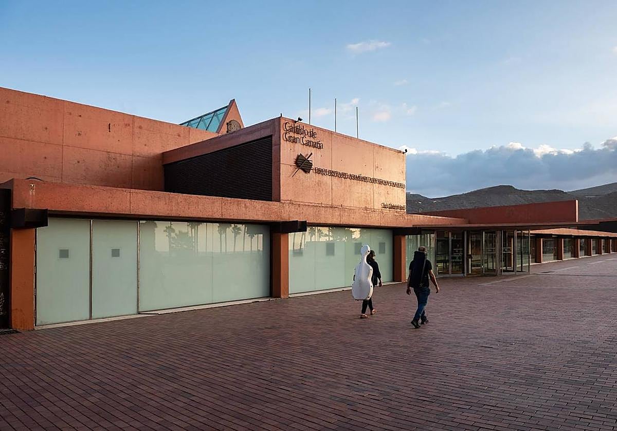 Imagen de archivo de la fachada de la sede de la Orquesta Filarmónica de Gran Canaria.