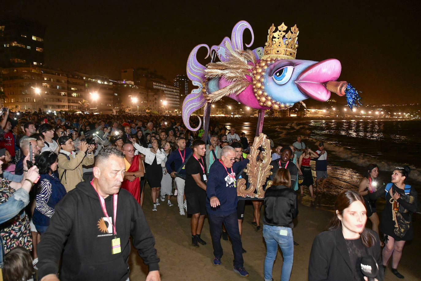 El entierro de la sardina, en imágenes