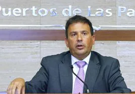 El expresidente de la Autoridad Portuaria de Las Palmas, Luis Ibarra.