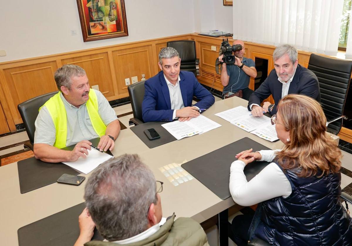 Los agricultores logran sus objetivos y arrancan nuevas ayudas al Gobierno canario