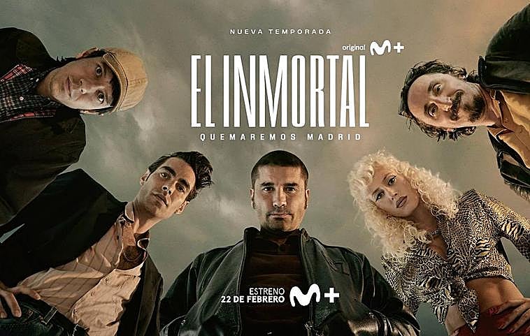 Cartel promocional de la nueva temporada de la producción original de la plataforma digital.