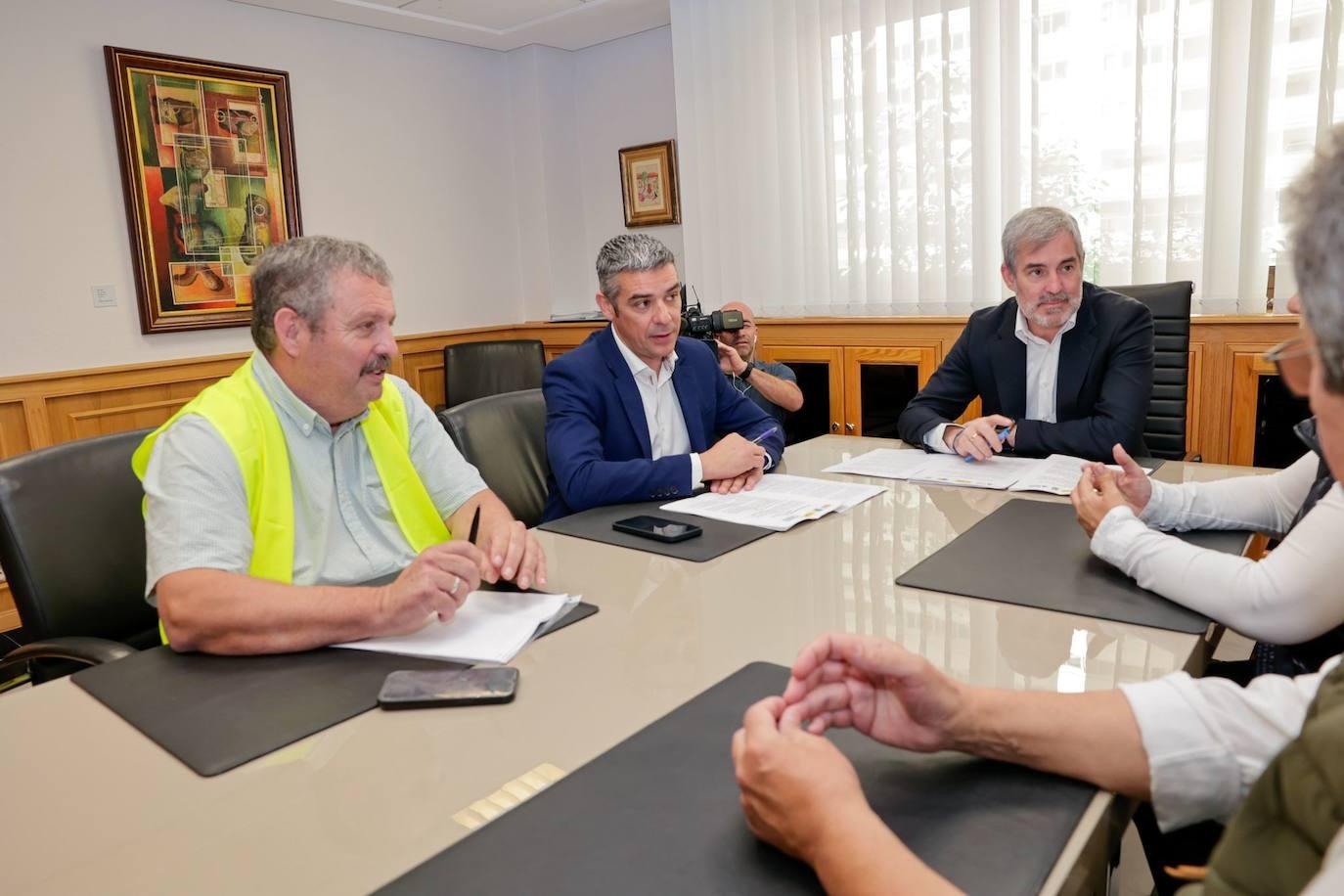 La tractorada toma la capital grancanaria en protesta por la situación del campo