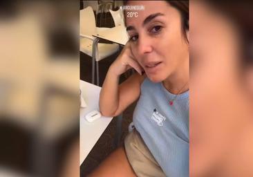 Anabel Pantoja presume de Gran Canaria: «He venido para 48 horas, pero esto es vida»