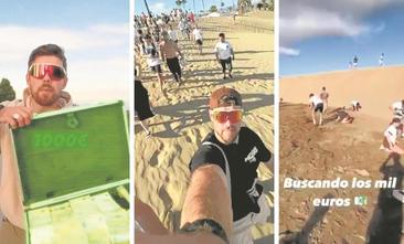 El Cabildo descarta delito ambiental por el reto viral que dañó las Dunas