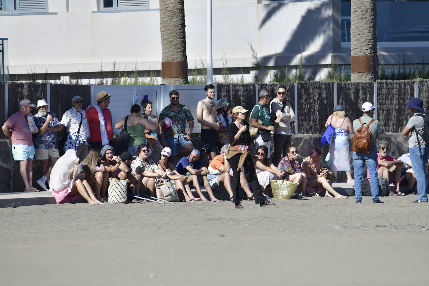 Paco León y Silvia Alonso ruedan una película en San Bartolomé de Tirajana