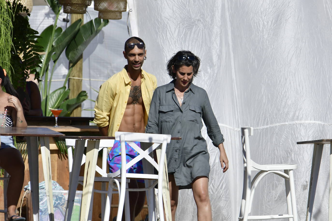 Paco León y Silvia Alonso ruedan una película en San Bartolomé de Tirajana