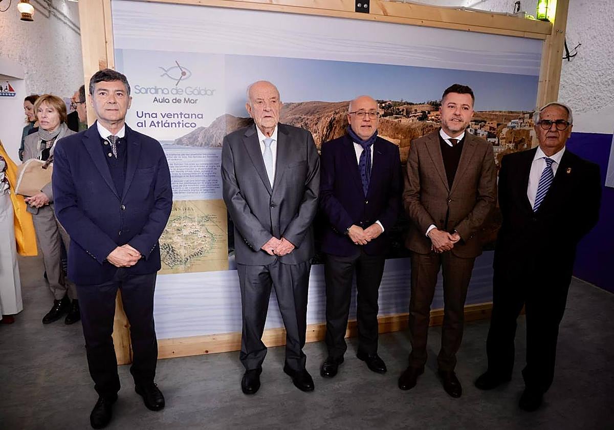 La inauguración del Aula del Mar en Sardina, en imágenes
