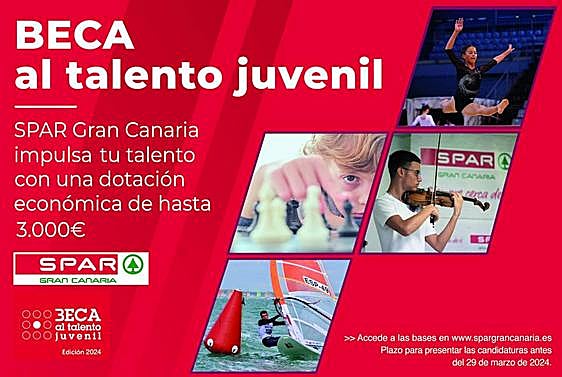 SPAR Gran Canaria lanza la quinta edición de su beca al talento juvenil canario