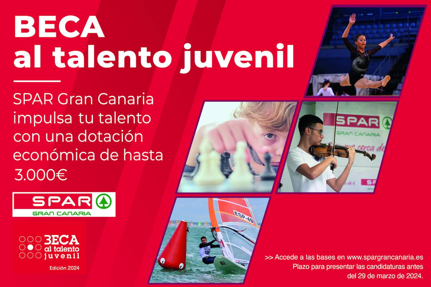 SPAR Gran Canaria lanza la quinta edición de su beca al talento juvenil canario