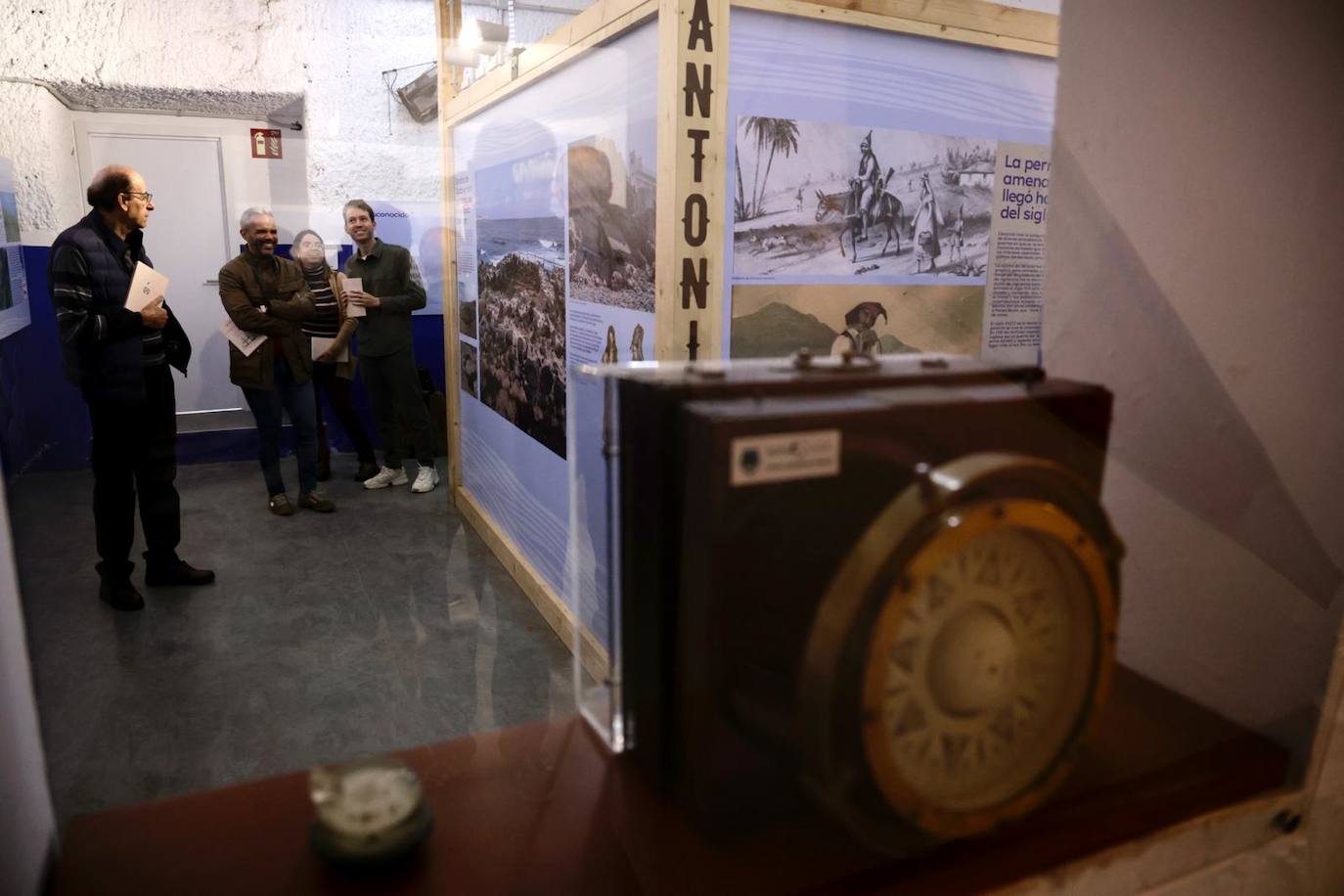 La inauguración del Aula del Mar en Sardina, en imágenes