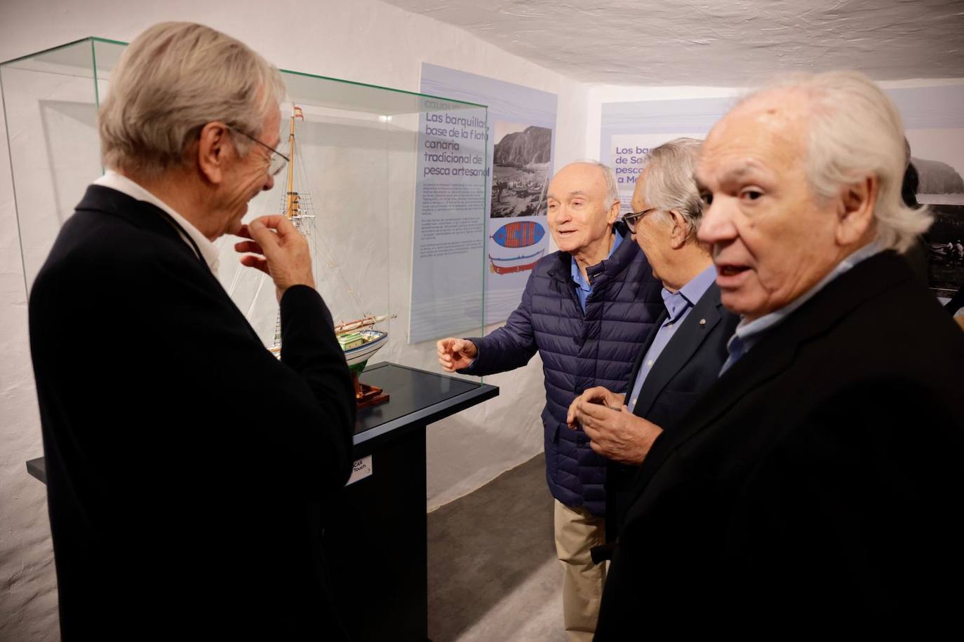 La inauguración del Aula del Mar en Sardina, en imágenes