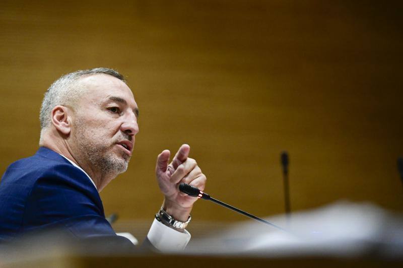 Imagen de Miguel Ángel Ramírez en los juicio de Seguridad Integral Canaria.