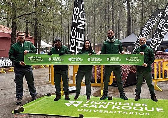 Hospitales Universitarios San Roque, servicio médico oficial de The North Face Transgrancanaria