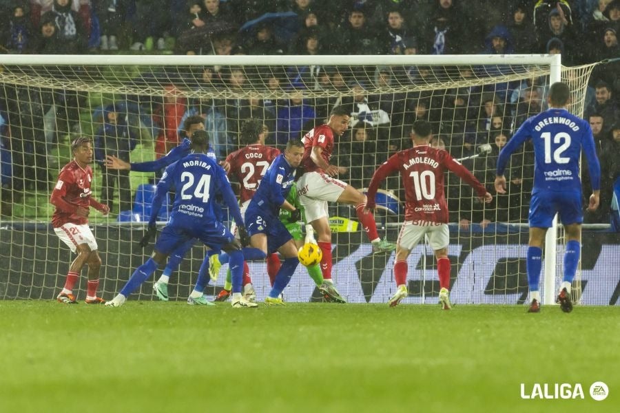 El Getafe-UD Las Palmas, en imágenes