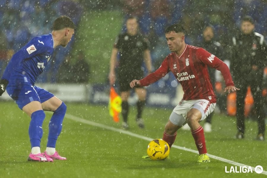 El Getafe-UD Las Palmas, en imágenes
