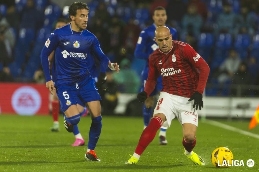 El Getafe-UD Las Palmas, en imágenes