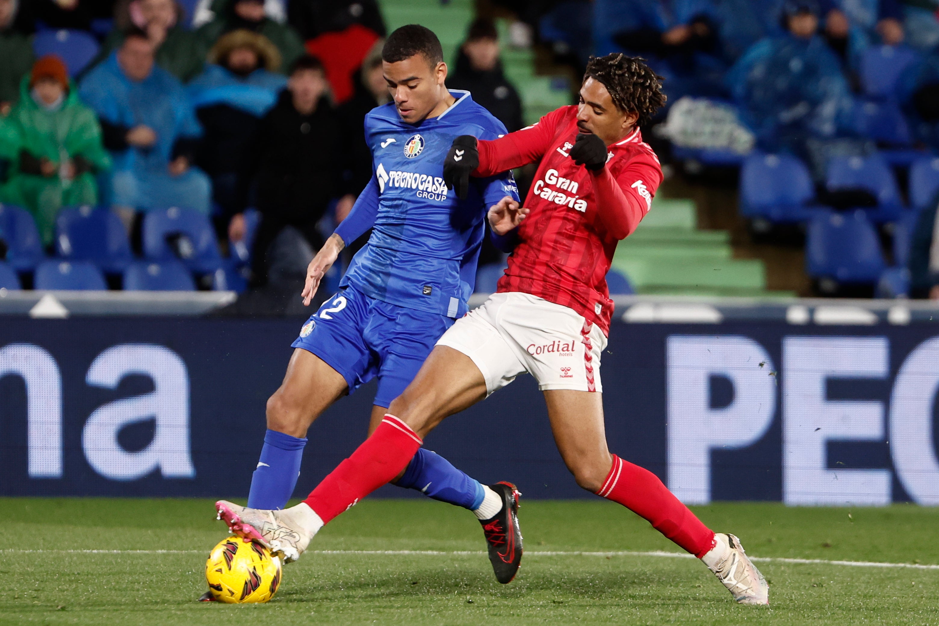 El Getafe-UD Las Palmas, en imágenes