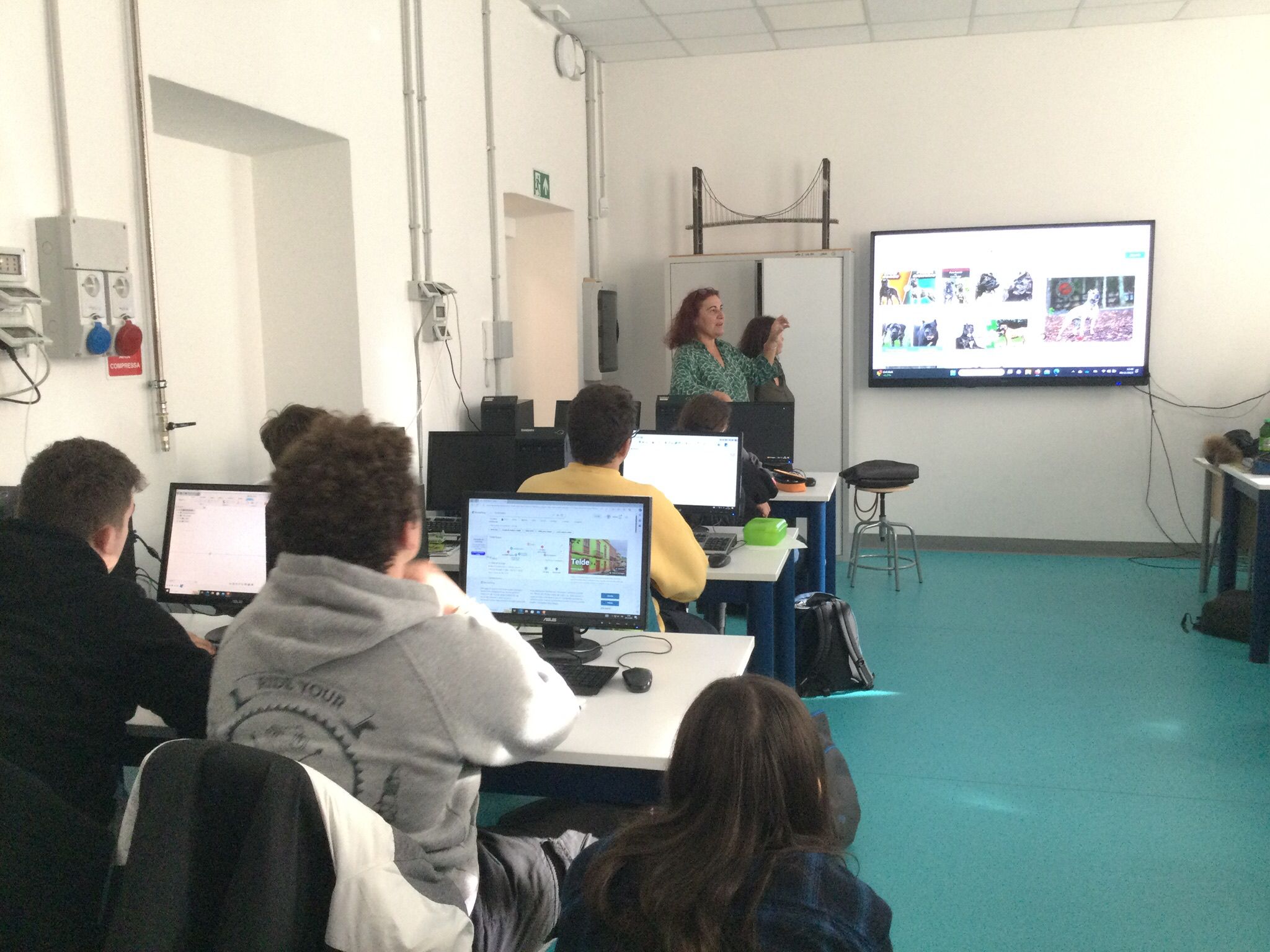 Actividad en el instituto Profesor Antonio Cabrera Benítez.