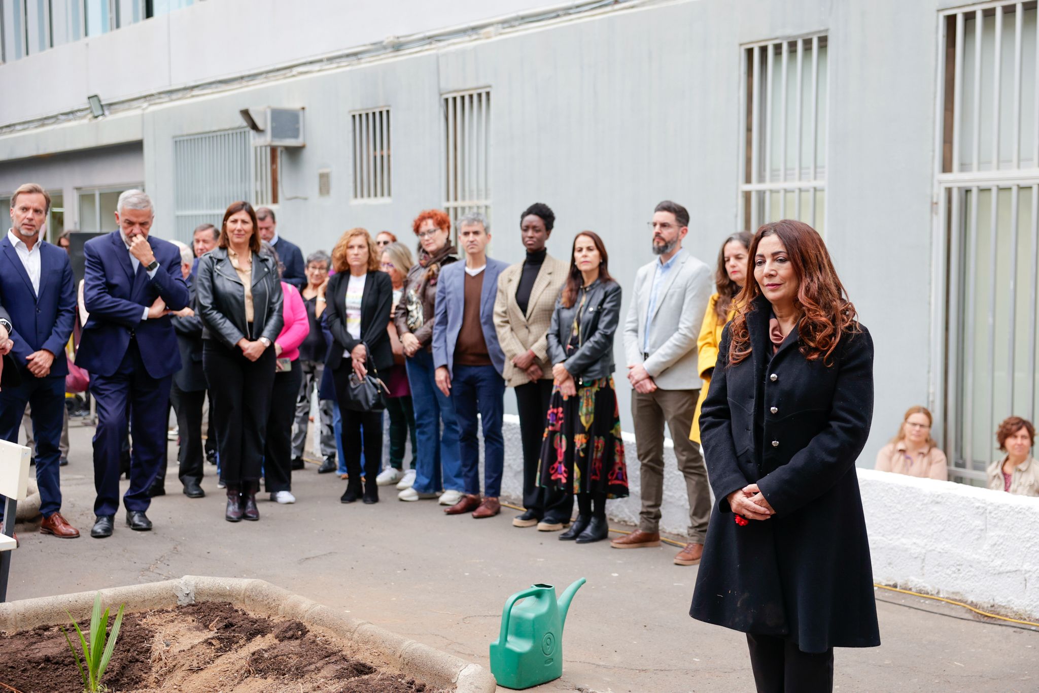 La visita de Ouided Bouchamaoui al IES Peréz Galdós, en imágenes