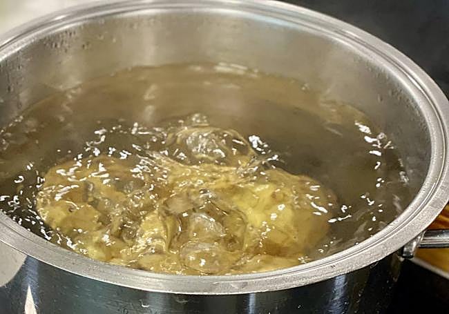 Escaldamos las papas