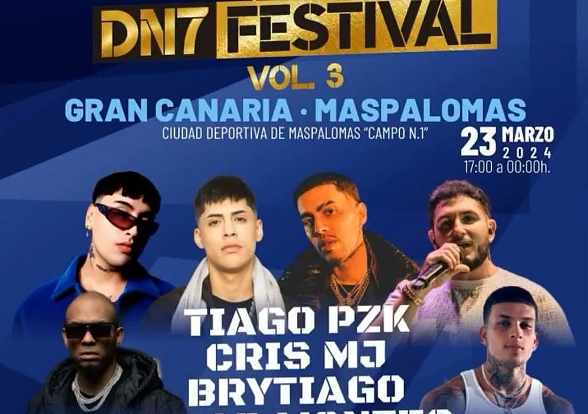 Brytiago se suma al cartel del festival DN7 Vol.3 en Maspalomas