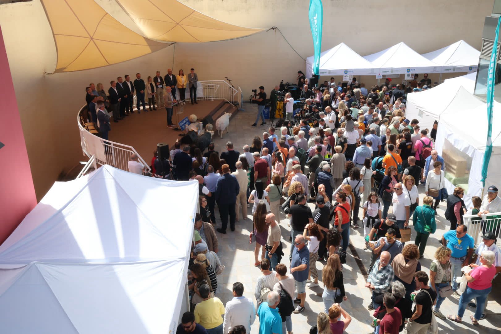 La Feria Europea del Queso en Guía, en imágenes