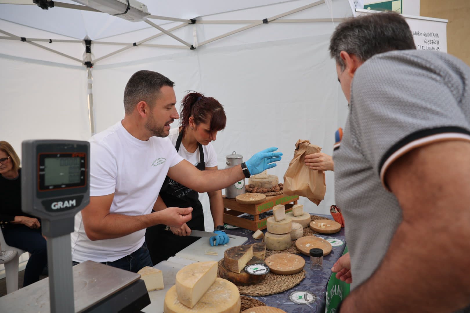 La Feria Europea del Queso en Guía, en imágenes