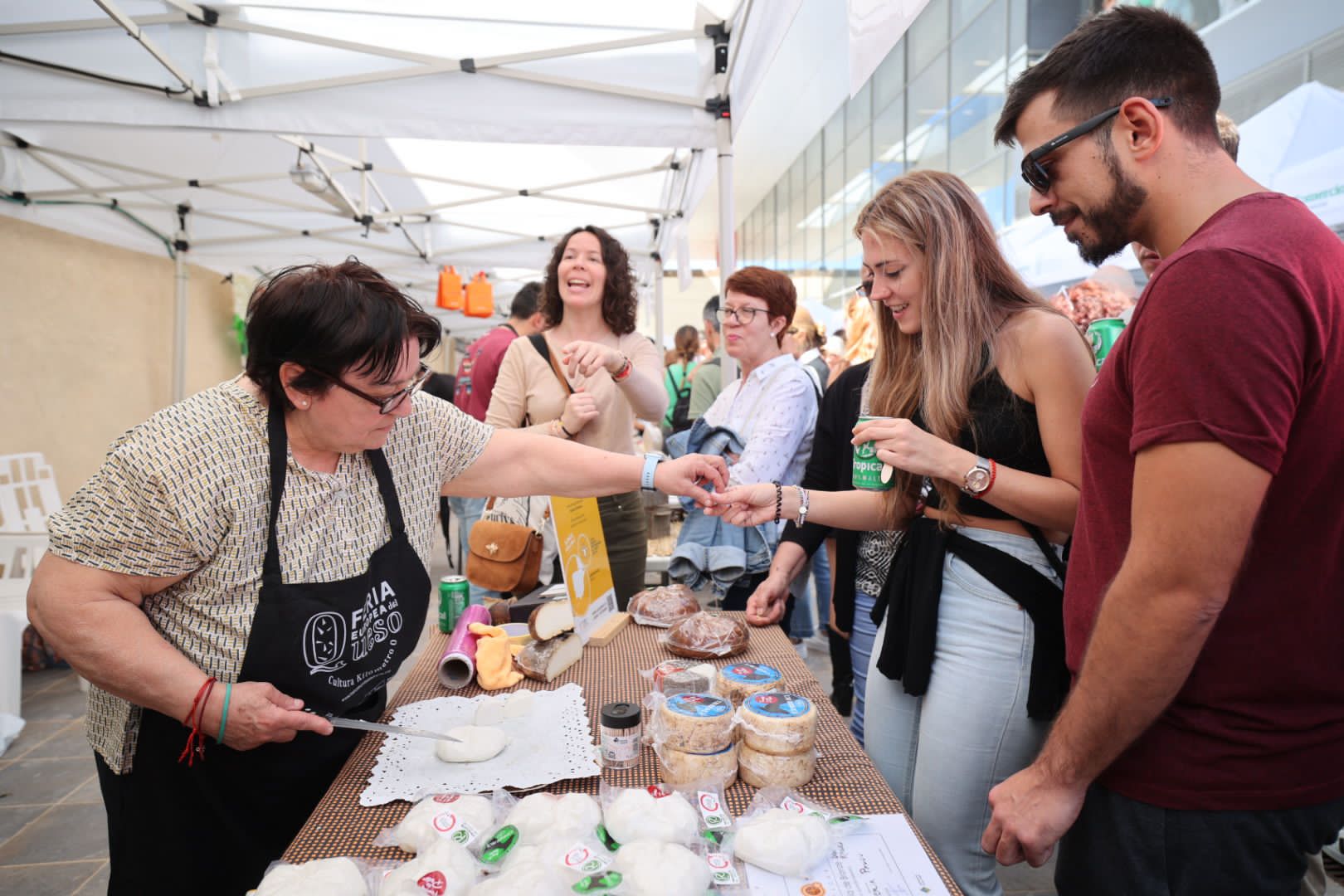 La Feria Europea del Queso en Guía, en imágenes