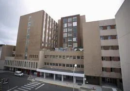 Fachada del hospital Materno Infantil de Canarias.