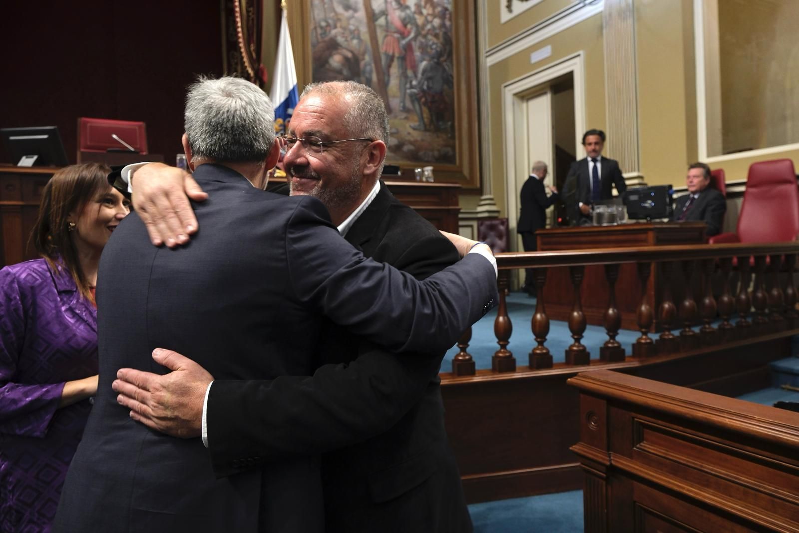 El debate del estado de la nacionalidad canaria, en imágenes