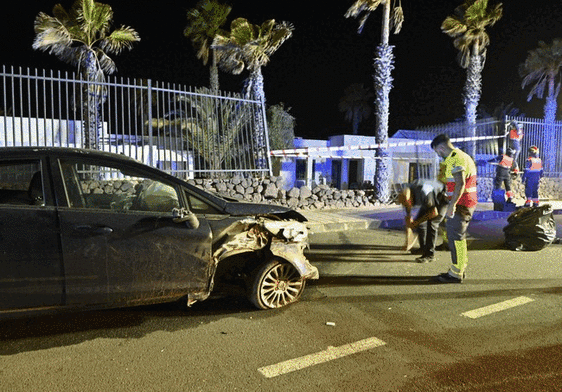 Vehículo que causó el atropello el pasado lunes.