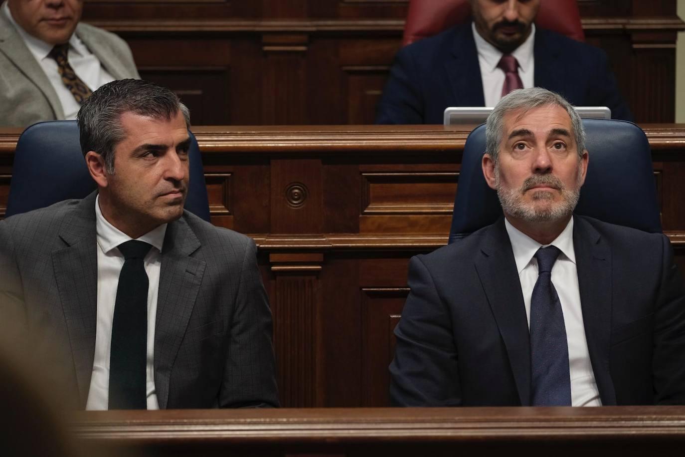 El debate del estado de la nacionalidad canaria, en imágenes