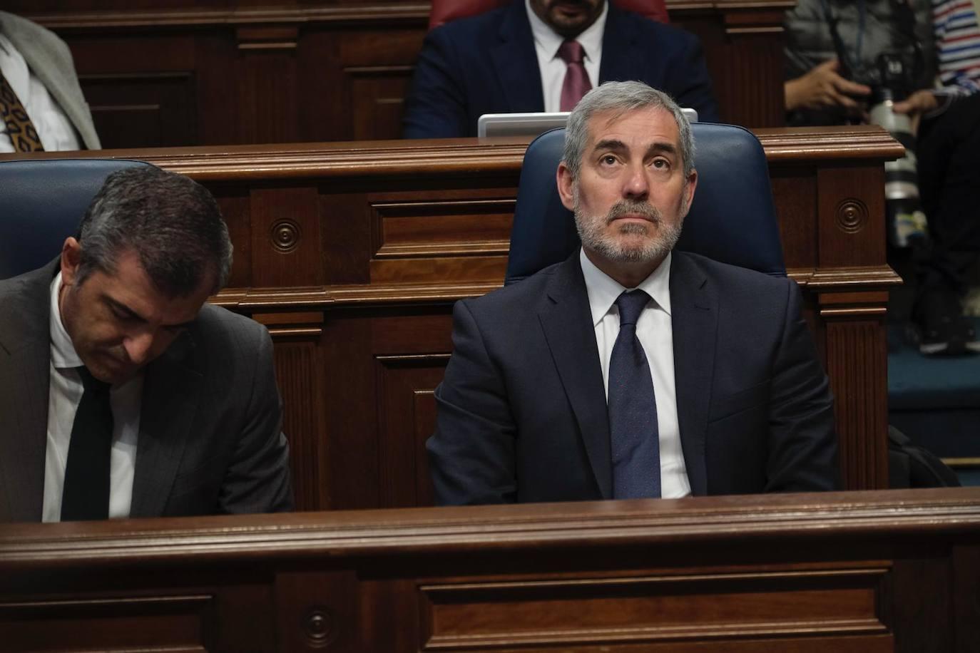 El debate del estado de la nacionalidad canaria, en imágenes