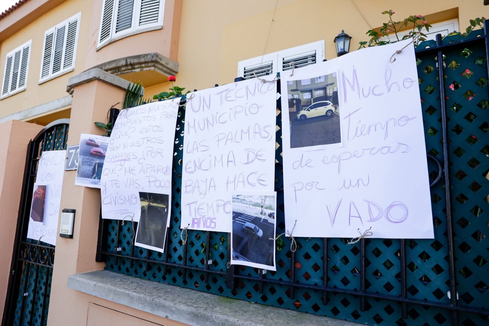 Dos años de espera por un vado en Tamaraceite