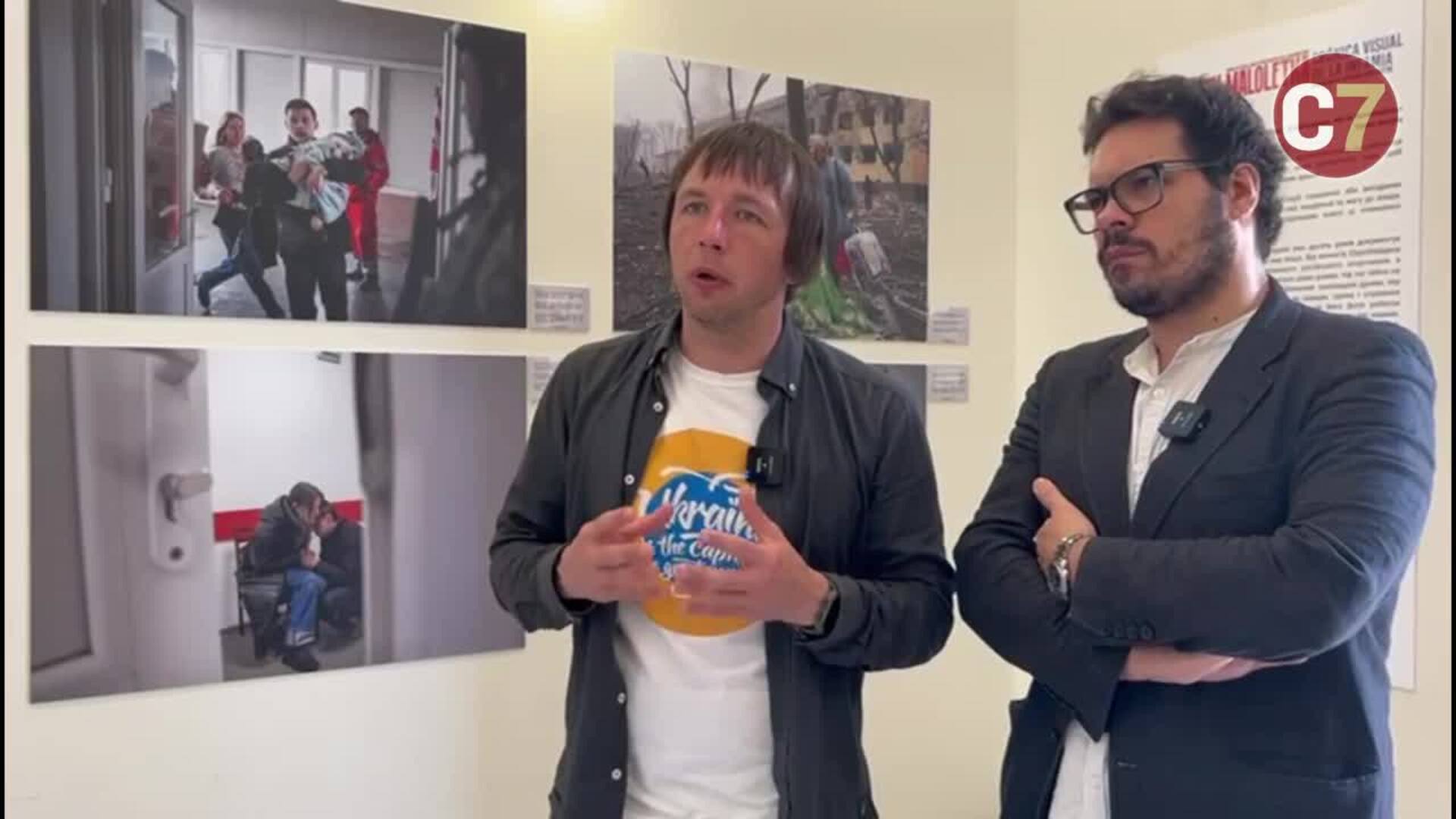 El fotoperiodista ucraniano Evgeniy Maloletka invita a visita la ...