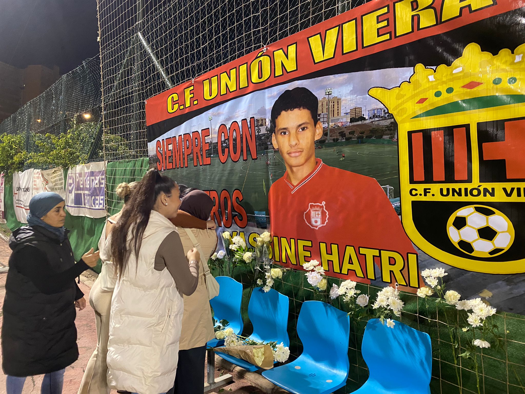 Lágrimas, emoción y apoyo para la familia de Yassine