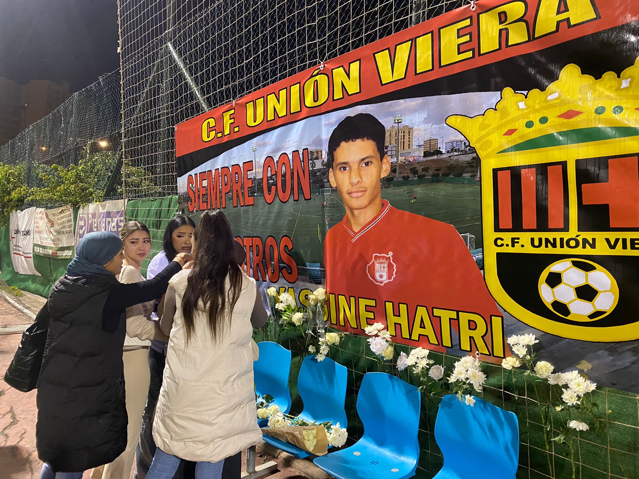 Lágrimas, emoción y apoyo para la familia de Yassine