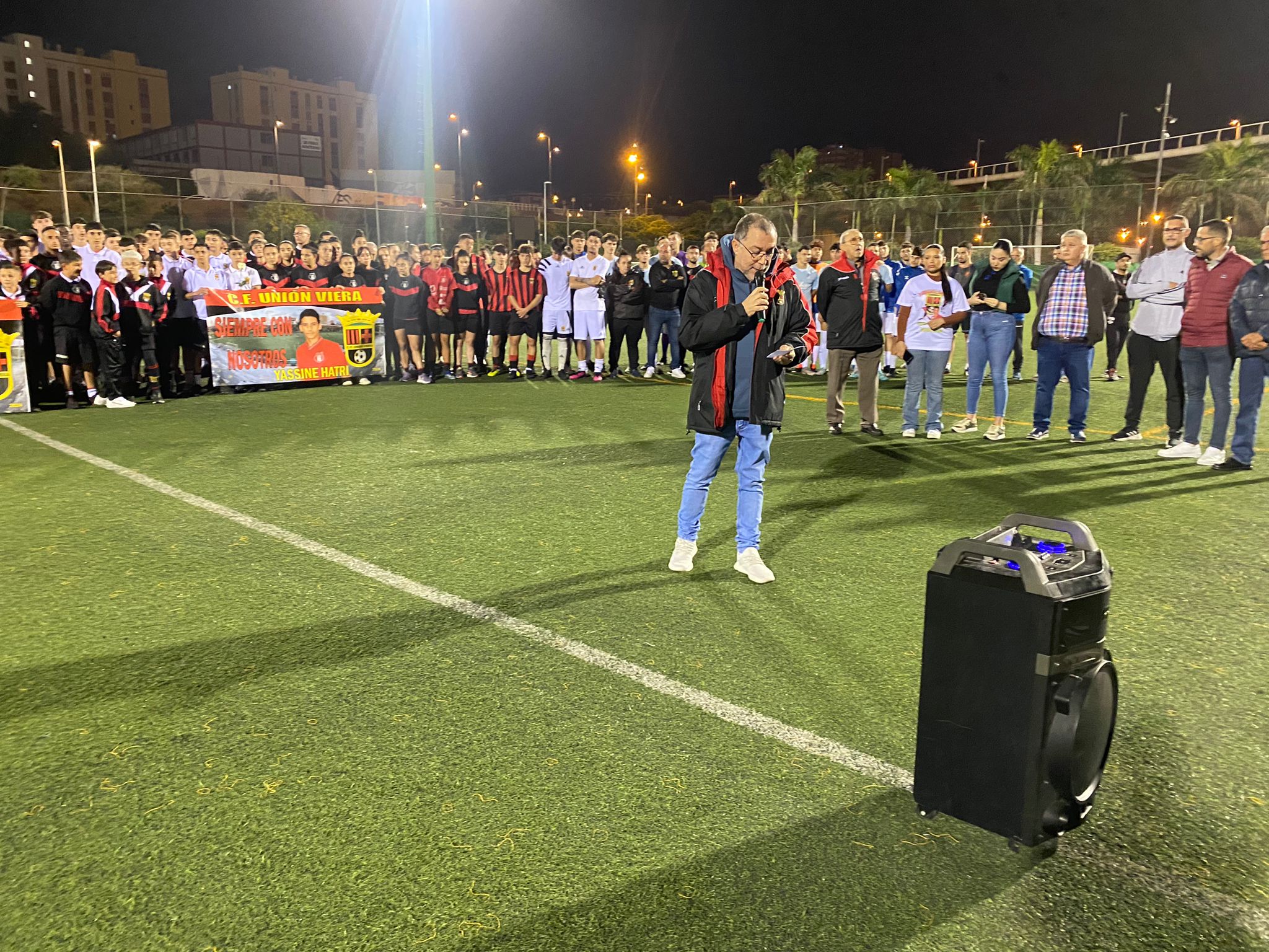 Lágrimas, emoción y apoyo para la familia de Yassine