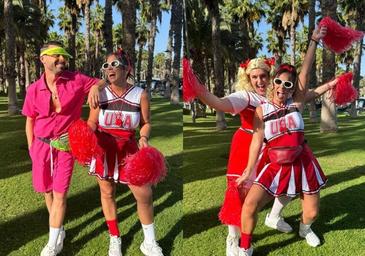 Anabel Pantoja disfruta de la cabalgata de Maspalomas: «Un día que jamás olvidaré»