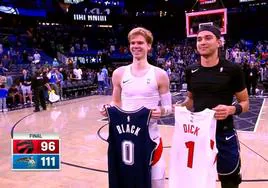 Black y Dick, el intercambio de camisetas más soez de la NBA