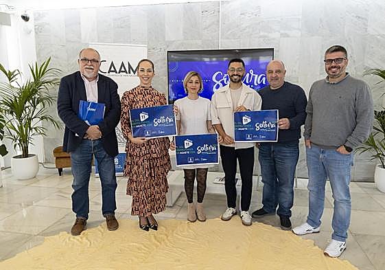 Presentación en la mañana de este martes de la tercera edición del Festival Soltura, en el CAAM.